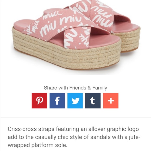 Miu Miu platform sandals - Picture 2 of 8